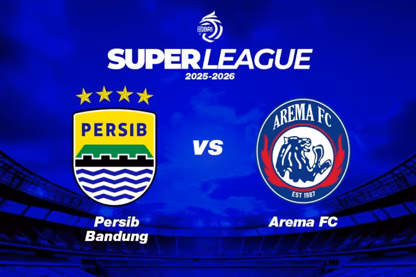 Tuan rumah Persib Bandung ditaham imbang tim tamu Arema FC 0-0. Foto : Ist
