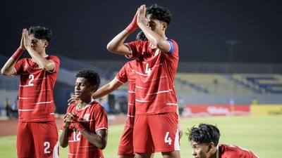 Selebrasi Timnas U-17 asuhan Kurniawan Dwi Yulianto. Foto : Ist