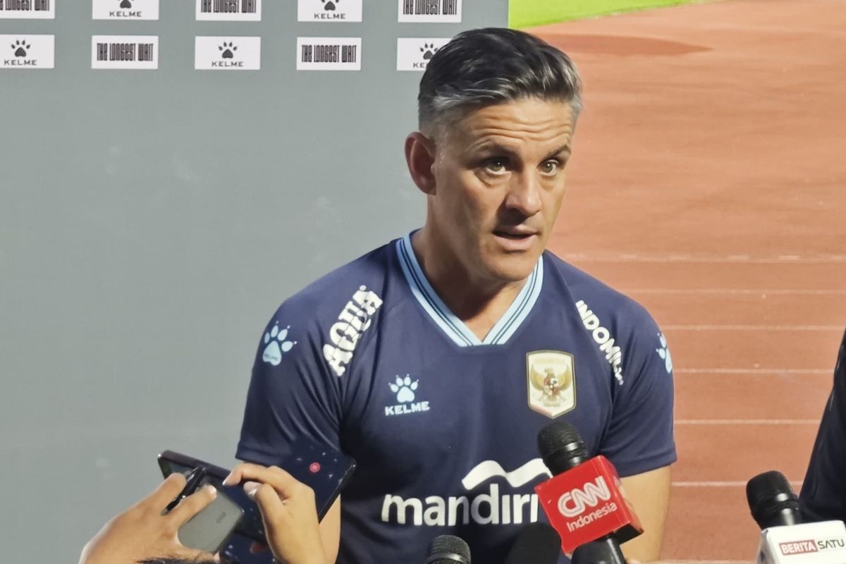 Pelatih Timnas John Herdman. Foto : Ist
