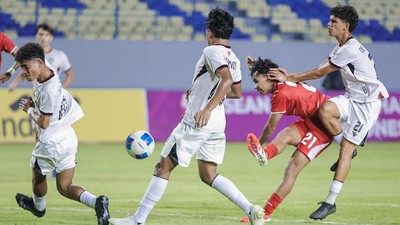 Timnas Garuda Muda vs Malaysia berakhir 0-1 untuk Malaysia. Foto : Ist