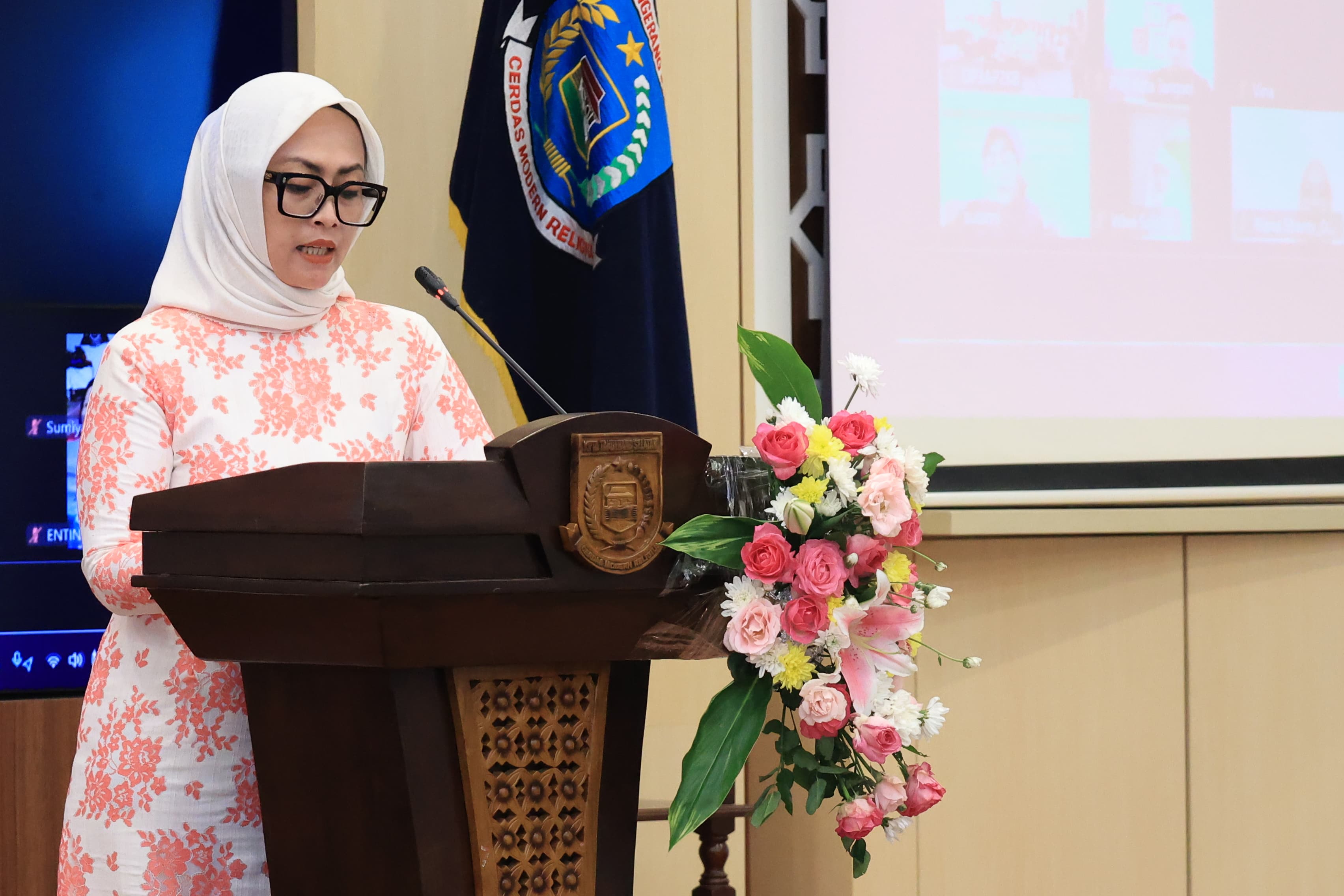 Sekretaris Dinas Pemberdayaan Perempuan, Perlindungan Anak, Pengendalian Penduduk, dan Keluarga Berencana (DP3AP2KB) Kota Tangerang Selatan, Enji Seppraliana. Foto : Ist