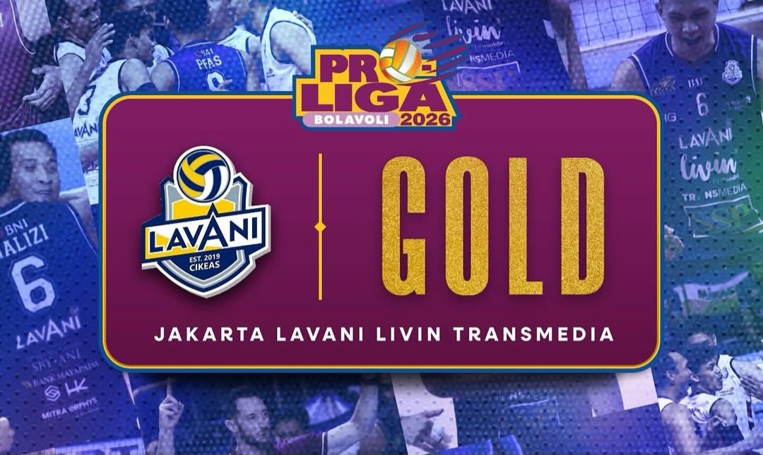 Jakarta Lavani berhasil keluar sebagai juara putra Proliga 2026. Foto : Ist