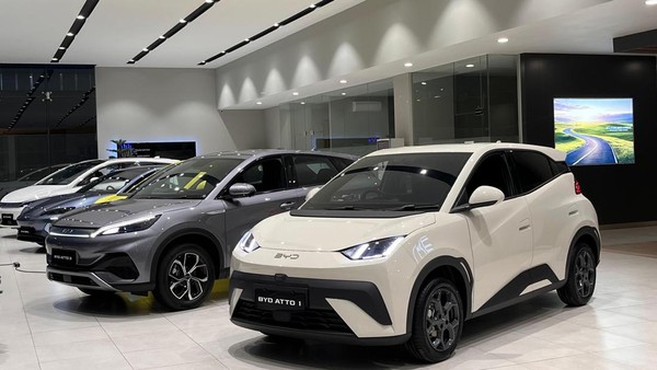 Salah satu produk mobil listrik yang masuk ke Indonesia. Foto : Ist