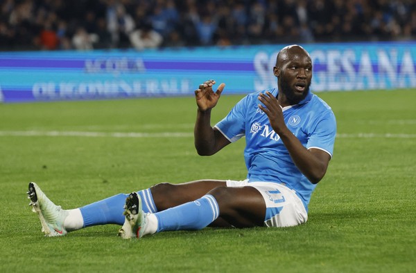 Skuad Napoli Romelu Lukaku. Foto : Ist