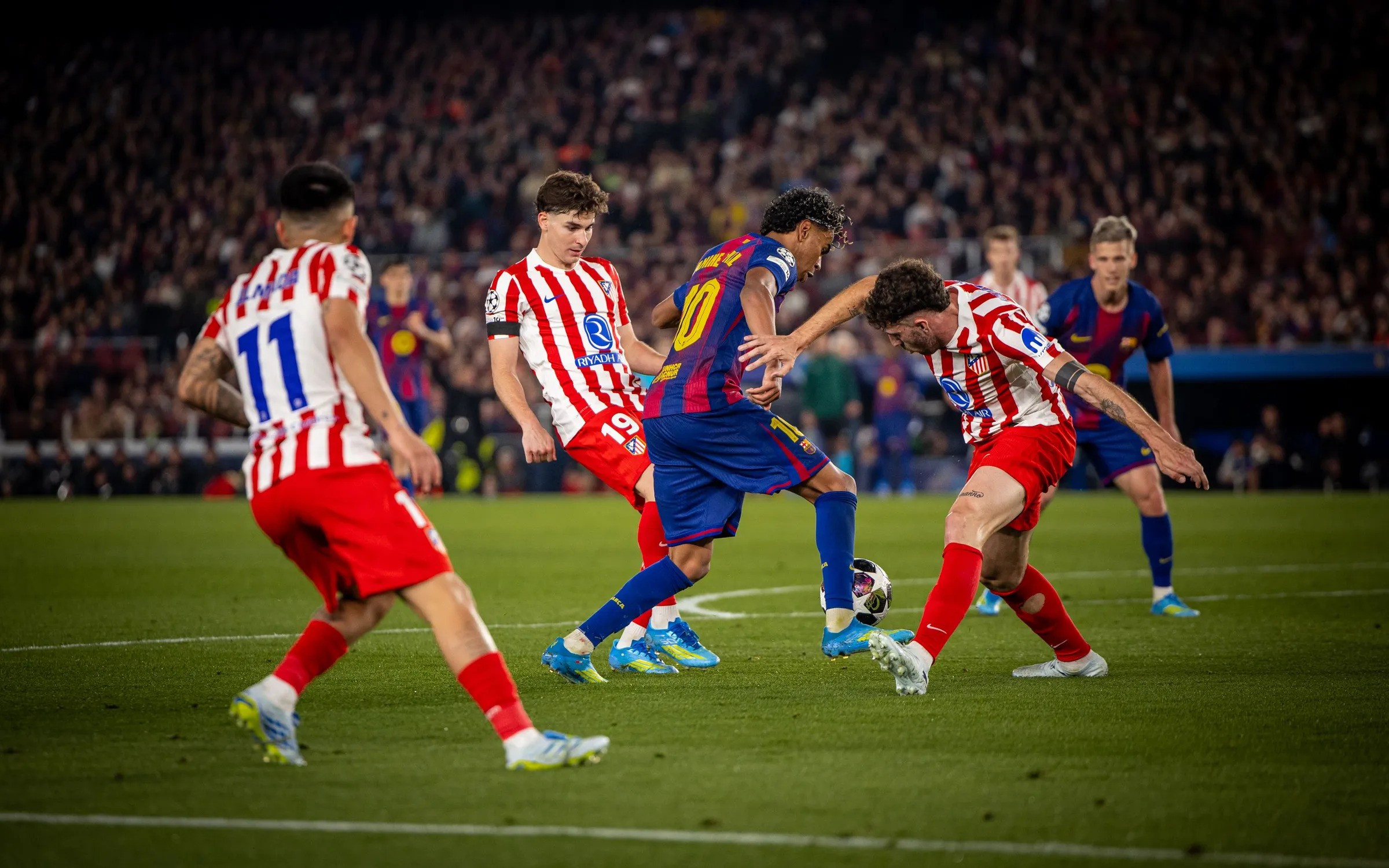 Laga Barcelona vs Atletico Madrid. Foto : Ist