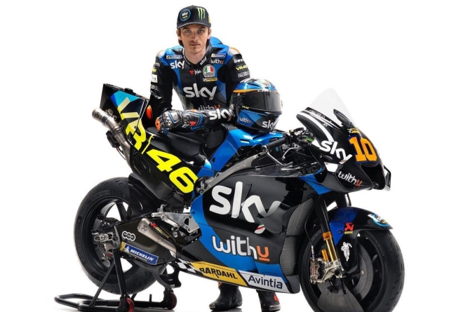 Pembalap MotoGP Luca Marini. Foto : Ist