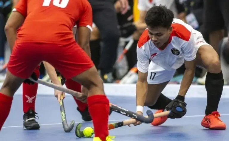 Timnas Hoki Indonesia menang 1-0 dari Thailand. Foto : Ist
