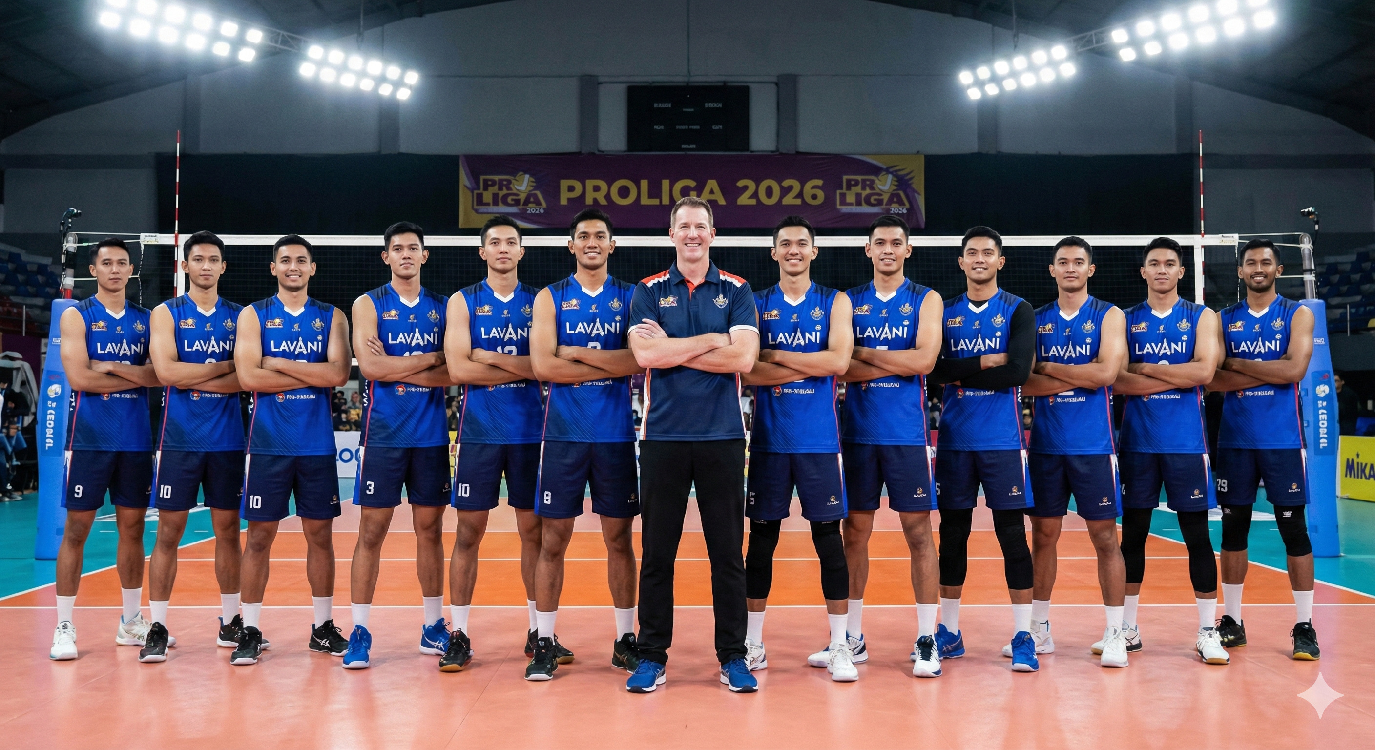 Klub LavAni Livin' Transmedia salah satu kandidat Juara Putra Priliga 2026. Foto : Ist