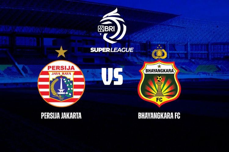 Laga Persija vs Bhayangkara FC akan tersaji di Stadion Sumpah Pemuda, Minggu (5/4/2026) pukul 15.30 WIB. Foto : Ist