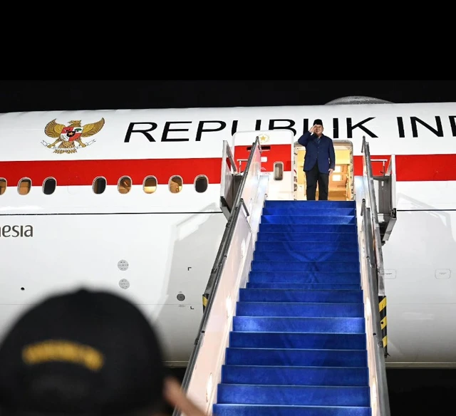 Presiden Prabowo minggu malam (12/4/2026) bertolak ke Rusia. Foto : Ist
