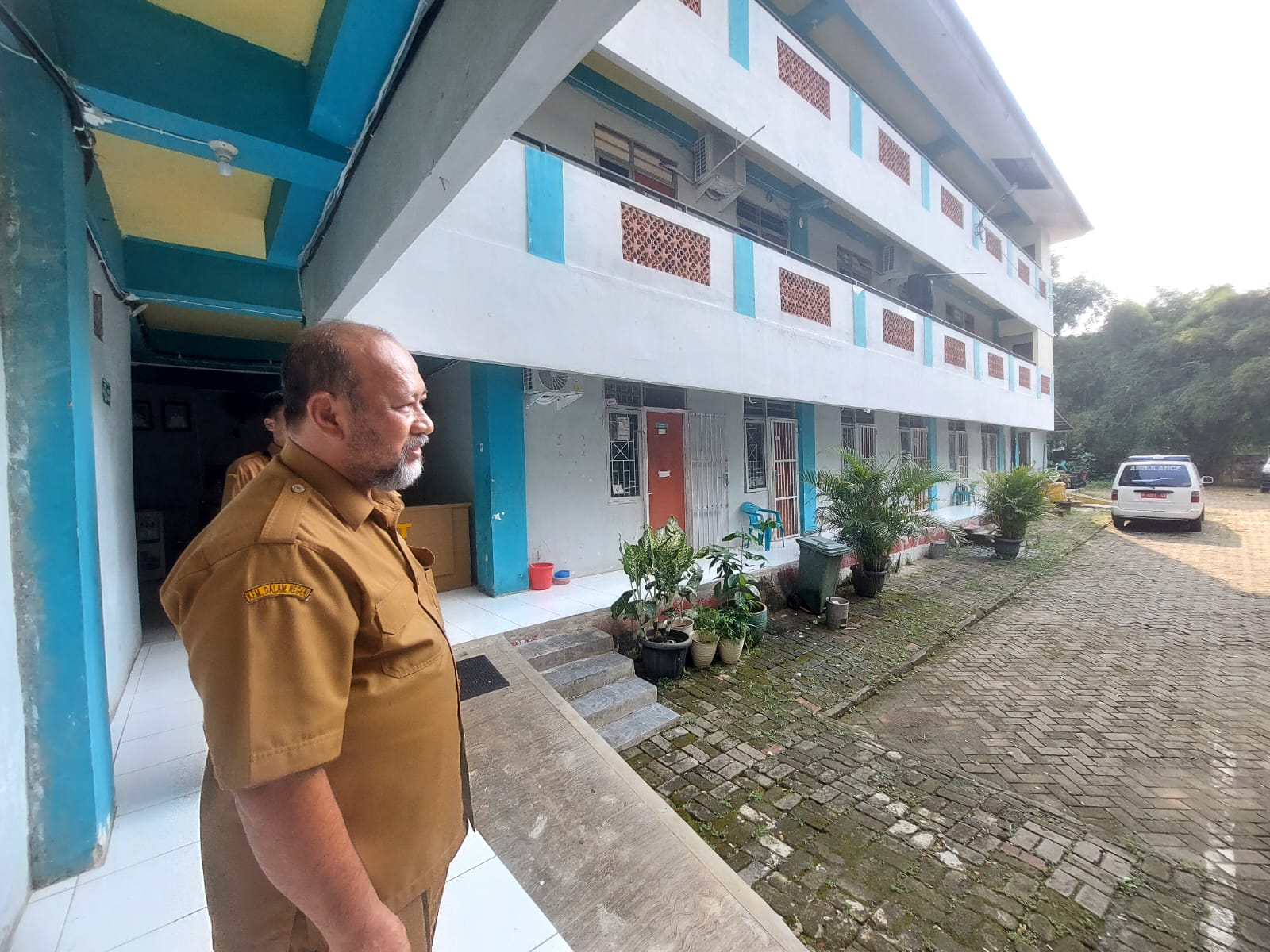Rumah Singgah yang berlokasi di kawasan Perkantoran Setu, Selasa (28/4). (tangselpos.id/rmn)