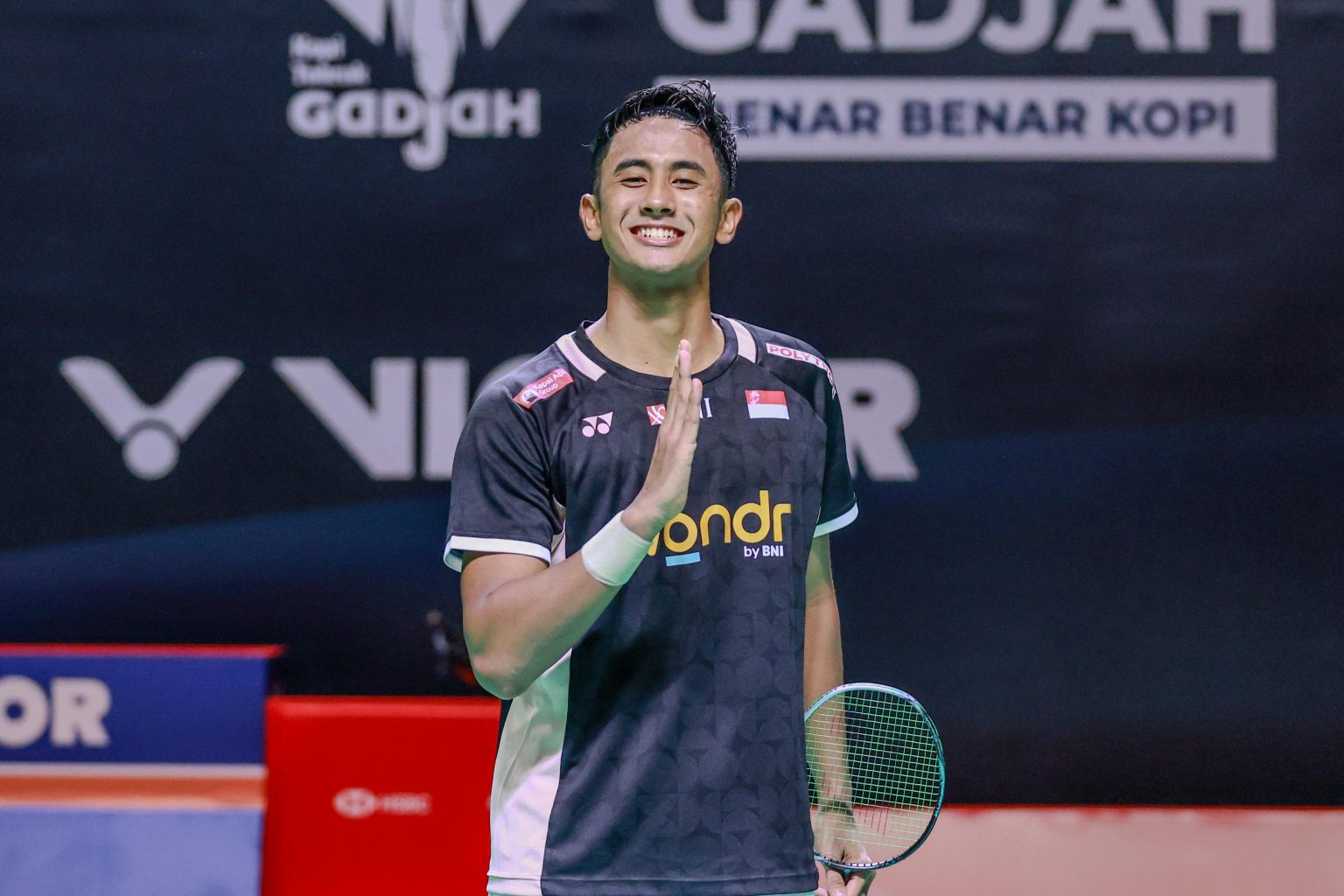 Tunggal putra Indonesia Alwi Farhan. Foto : Ist