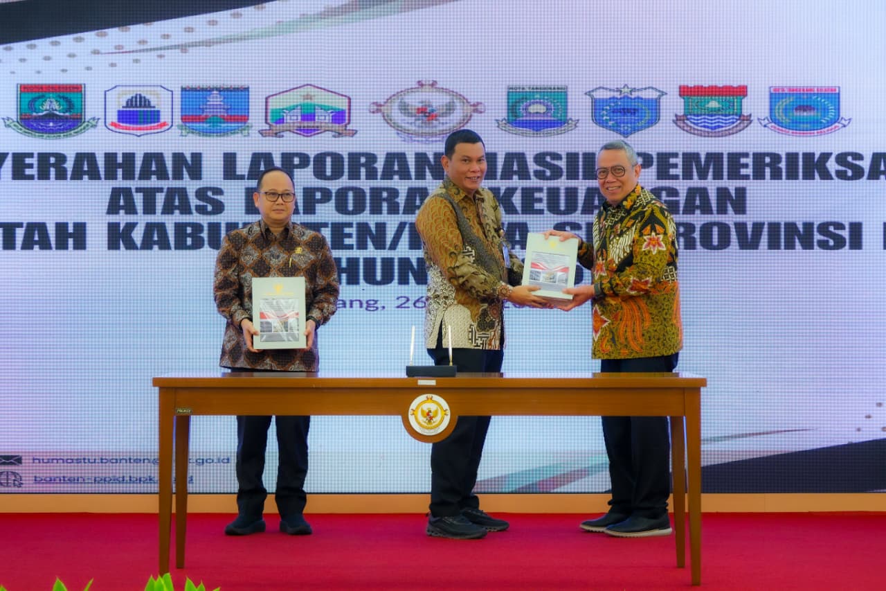 Pemkot Tangsel mempertahankan opini Wajar Tanpa Pengecualian (WTP) dari Badan Pemeriksa Keuangan (BPK) RI Perwakilan Provinsi Banten atas Laporan Keuangan Pemerintah Daerah (LKPD) tahun 2025.