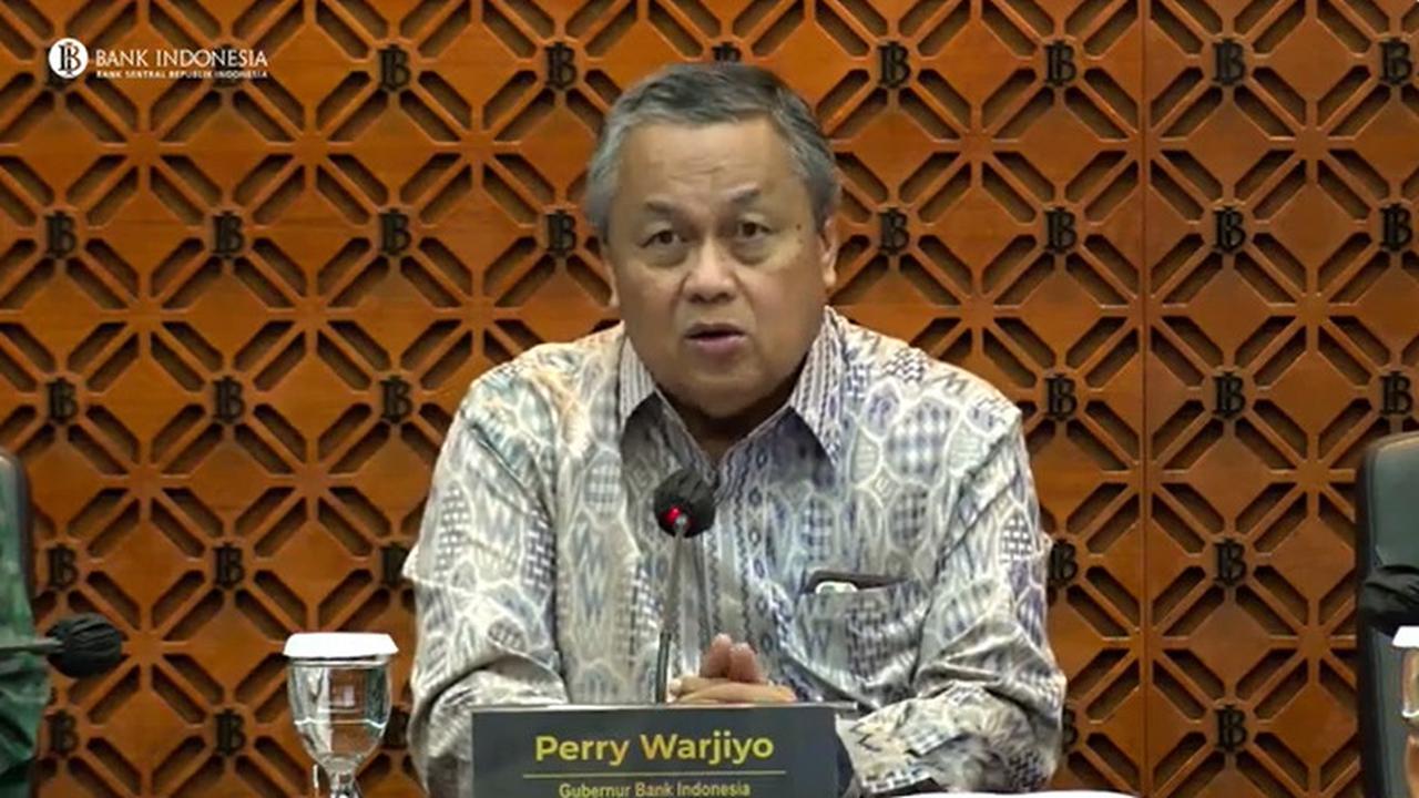 Gubernur Bank zindonesia Perry Warjiyo. Foto : Ist