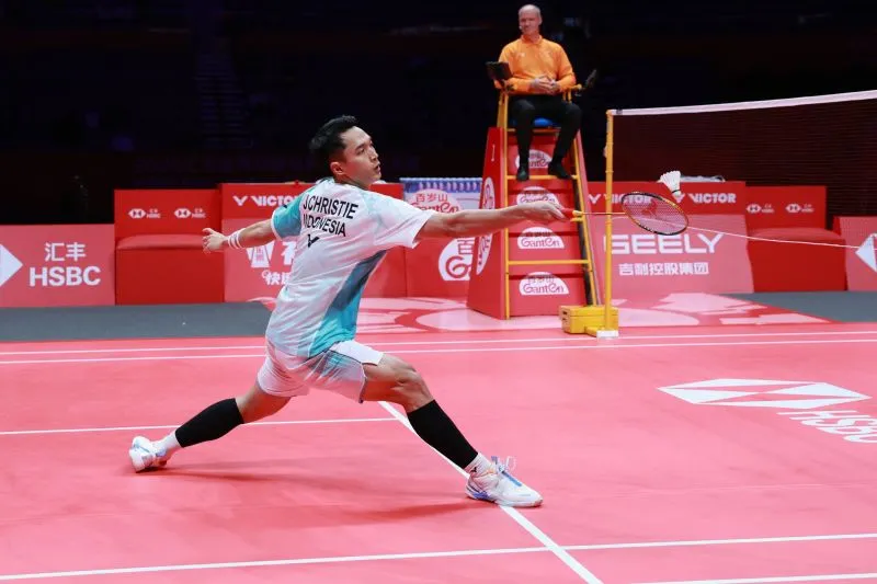 Tunggal putra andalan Indonesia Jonatan Christie. Foto : Ist