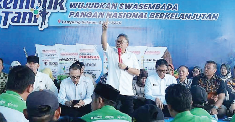 Menko Pangan Zulkifli Hasan. Foto : Ist
