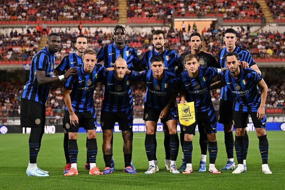 Skuad Inter M8lan salah satu kandidat juaracL8ga Italia 2026. Foto : Ist