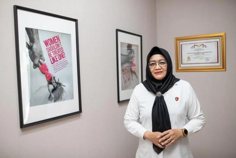 Direktorat Perlindungan Perempuan dan Anak (PPA) Polda Metro Jaya  Kombes Rita Wulandari.
