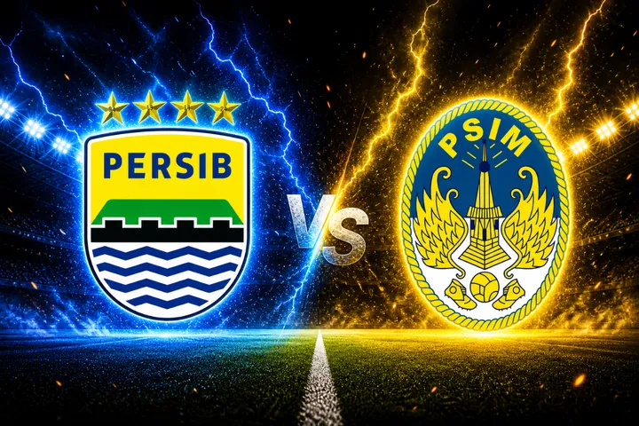 Tuan rumah berhasil memetik 3 poin dari tamunya PSIM 1-0. Foto : Ist