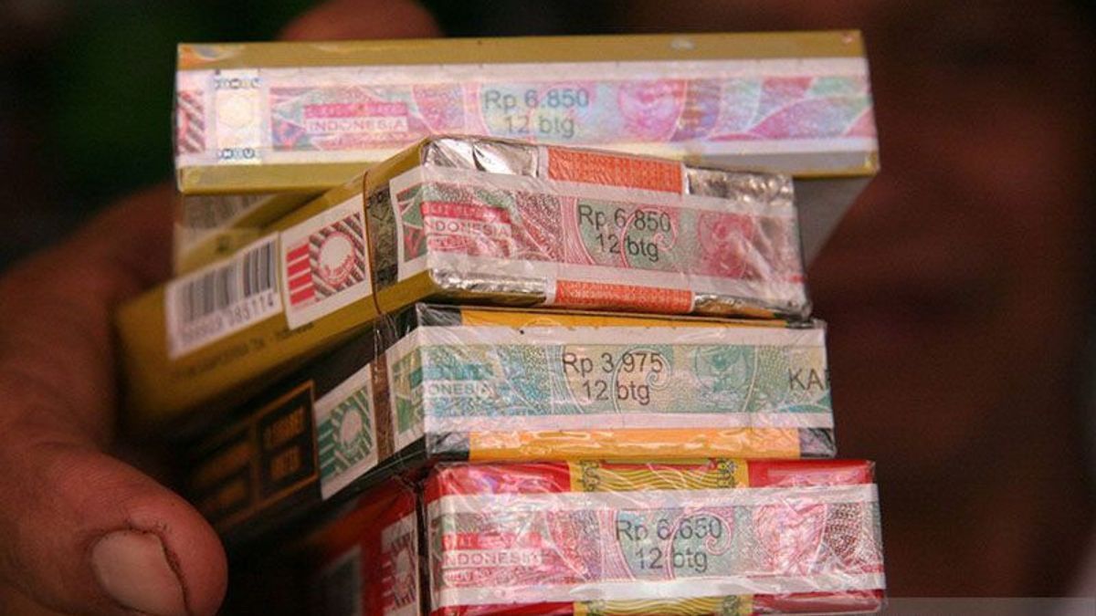 Ilustrasi cukai rokok. Foto : Ist
