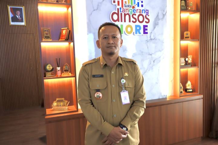 Kepala Dinas Sosial (Dinsos) Kota Tangerang, Acep Wahyudi
