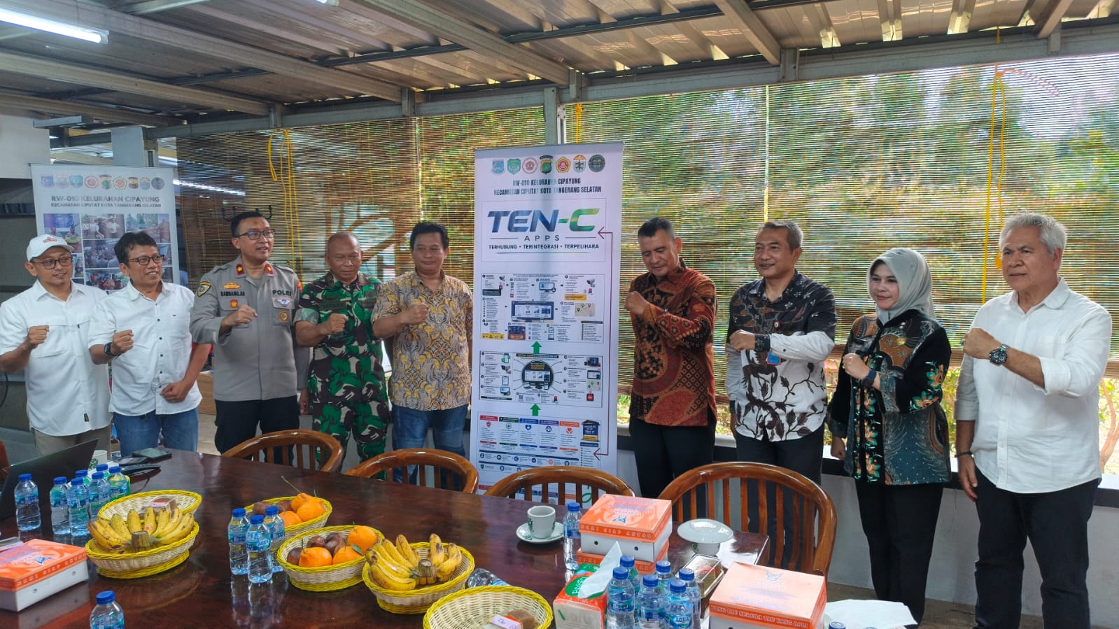 RW 10 Kelurahan Cipayung wakili Polda Metro Jaya dalam ajang lomba Poskamling tingkat Nasional.