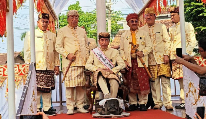 Jokowi saat safari politik di Lampung. Foto : Ist