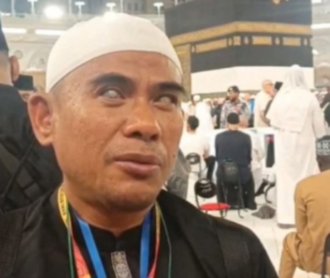 Pengurus Ikatan Tunanetra Muslim Indonesia (ITMI) Jawa Barat Ipan Hidayatulloh. Foto : M. Rusmadi RM
