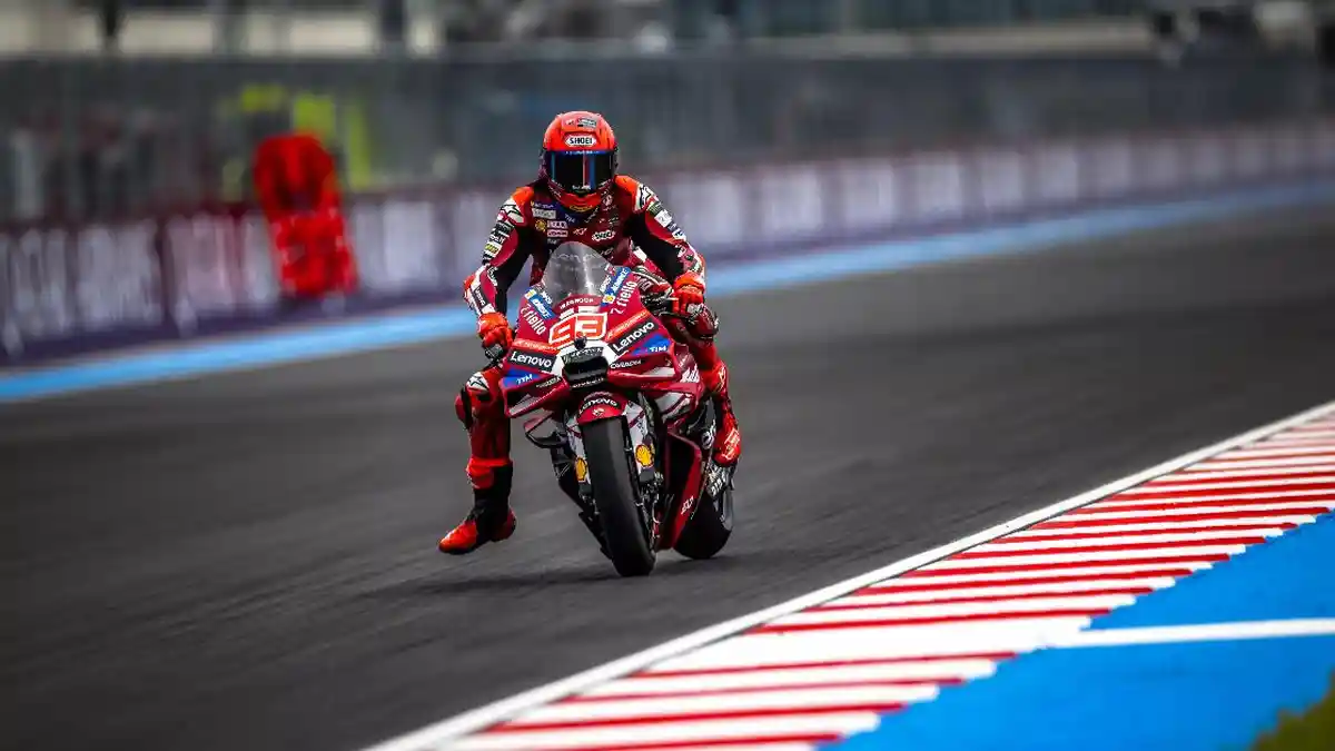 Pemabalap Ducati Marquez raih pole position di MotoGP Hongaria 2026. Foto : Ist