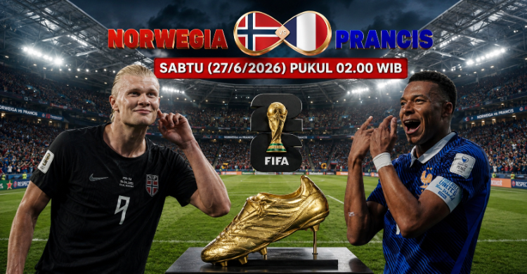 Laga Norwegia vs Prancis akan tersaji Sabtu pukul 02.00. Foto : Ist