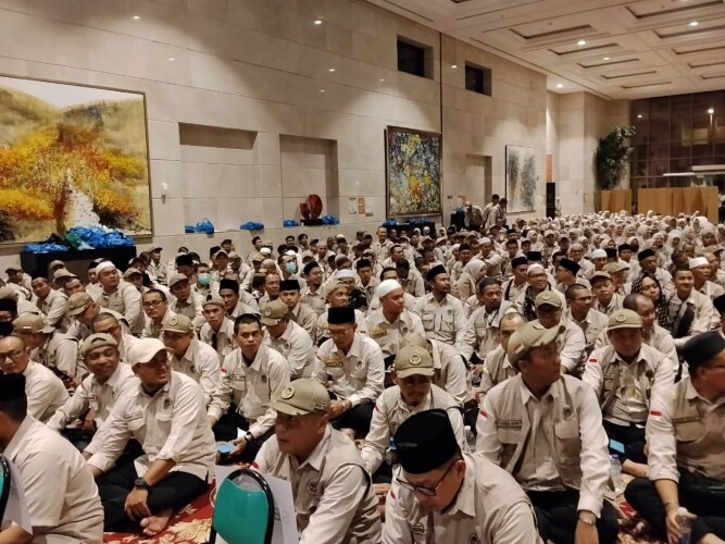 Acara tasyakuran Daker Makkah di Al Hidayah Tower, Aziziyah, Makkah, Sabtu (20/6/2026). Foto : H. M Rusmadi RM