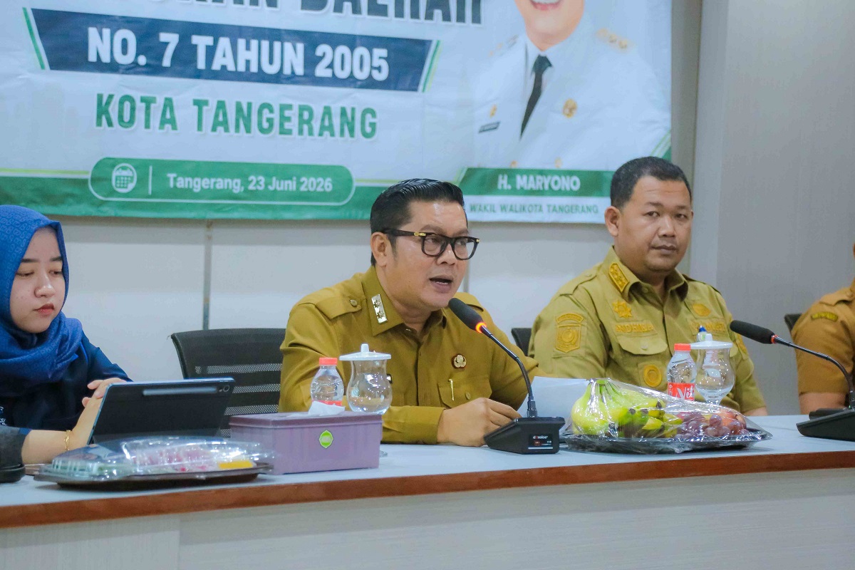 Wakil Wali Kota Tangerang, H. Maryono