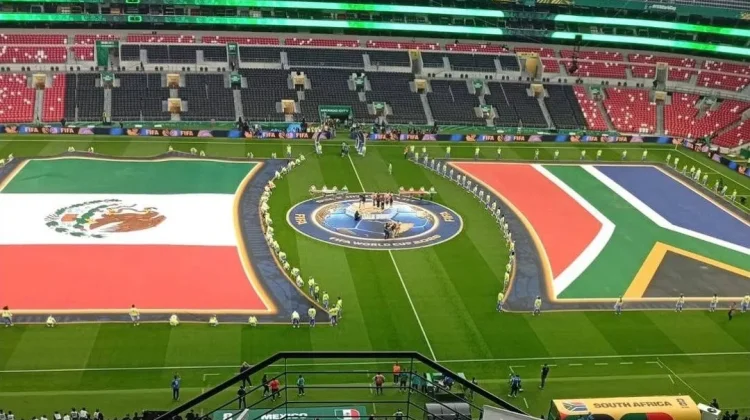 Gladi bersih pembukaan Piala Dunia 2026 di Meksiko. Foto : Ist