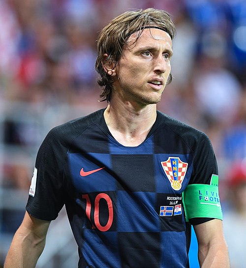 Sang Kapten Kroasia Luka Modric. Foto ::Ist