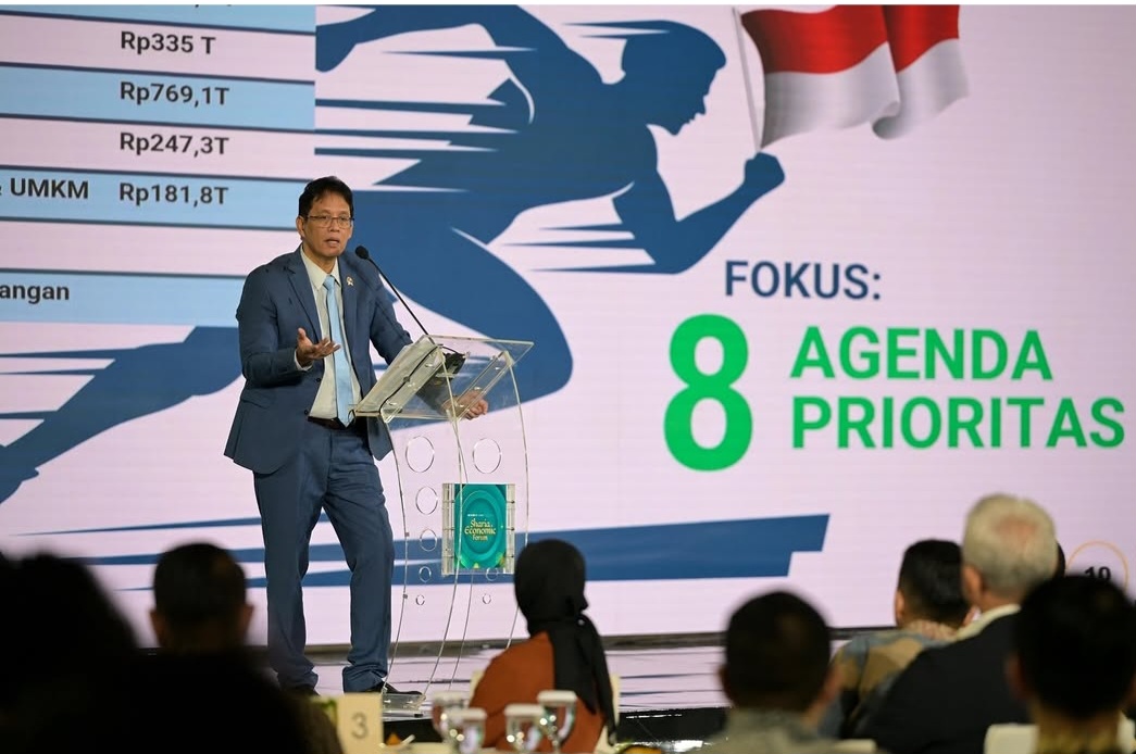 Menkeu Purbaya dalam acara Seminar Ekonomi. Foto : Ist