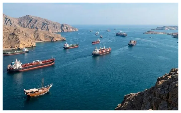 Ilustrasi Selat Hormuz. Foto : Ist