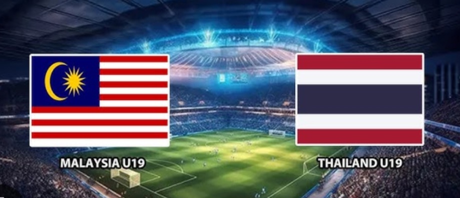 Laga Thailand U19 vs Malaysia U19 dimenangkan Thailand U19 dengan skor 1-0. Foto : Ist