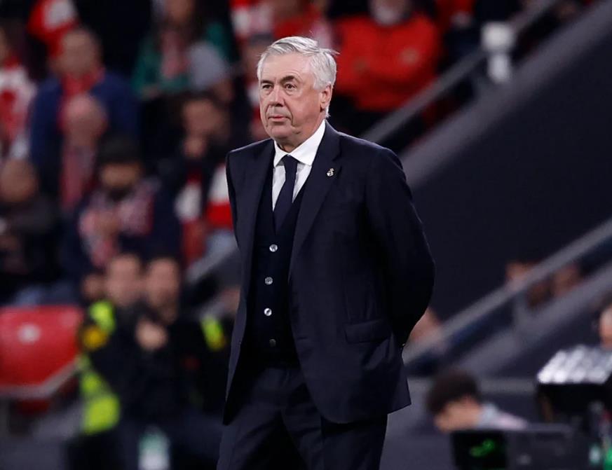 Pelatih Carlo Ancelotti. Foto : Ist