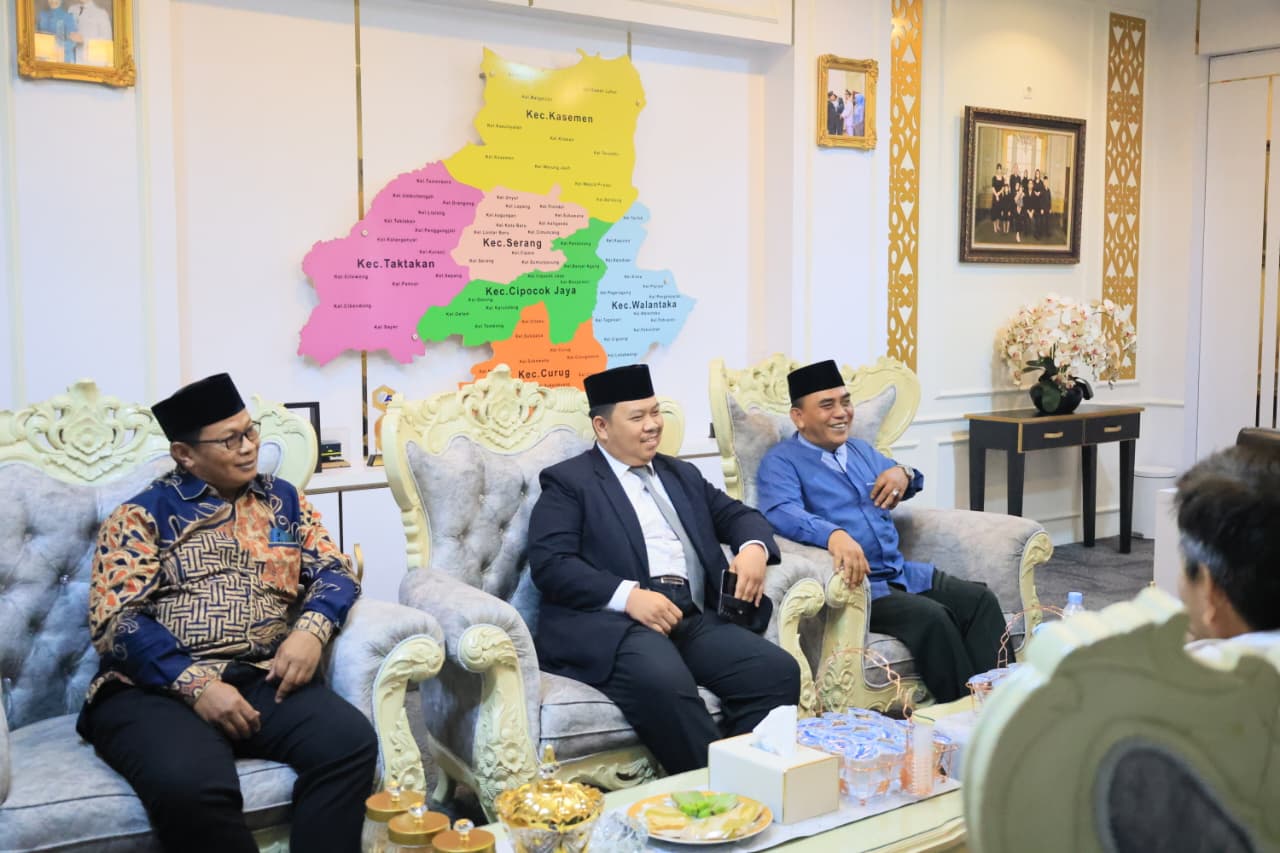 Audiensi FSPP Kota Serang bersama Wali Kota Serang, Budi Rustandi di Pusat Pemerintahan Kota Serang, Rabu (8/7/2026).(Istimewa)