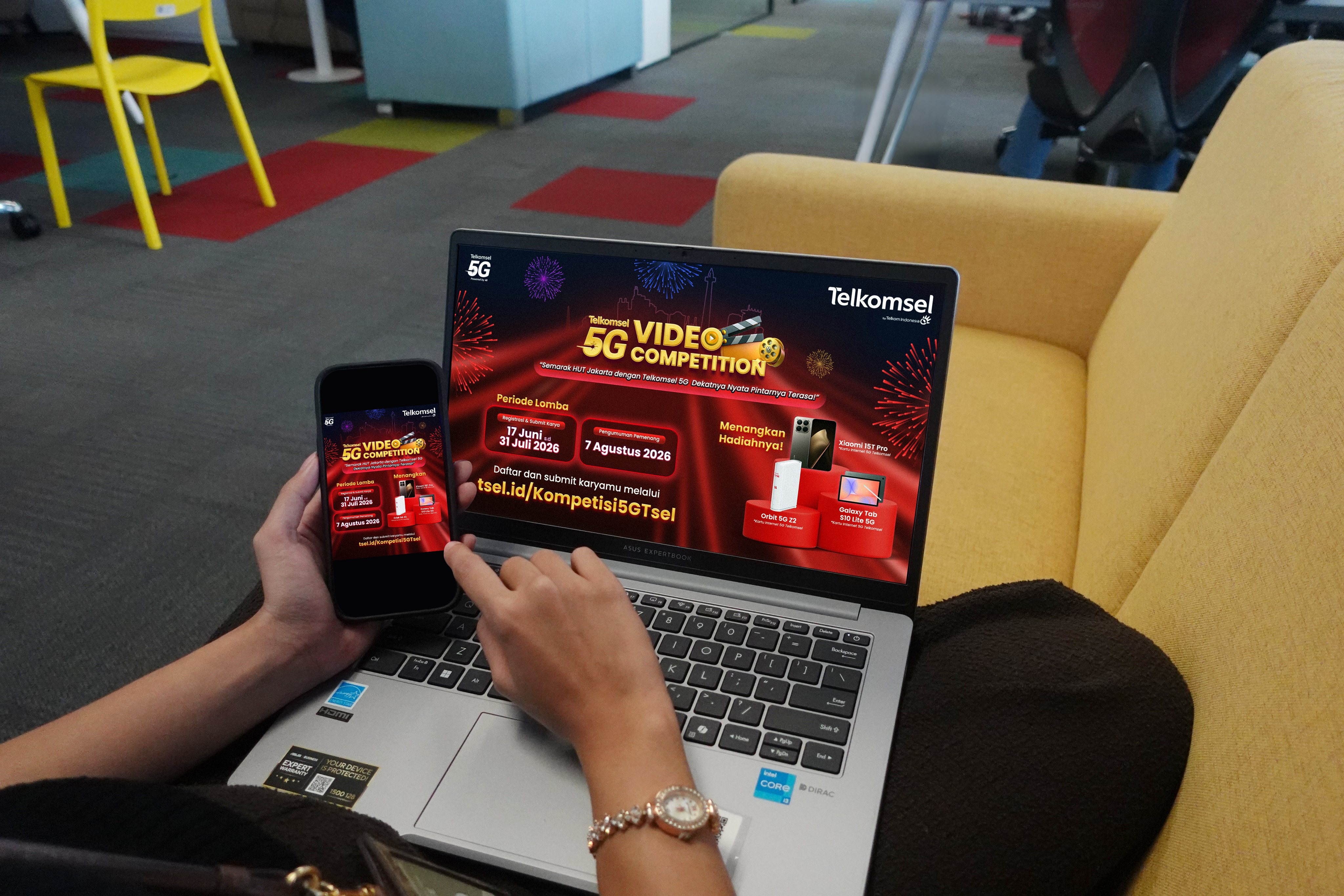 Telkomsel 5G Video Competition.(Istimewa)