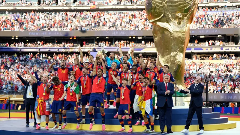 Timnas Spanyol juara Piala Dunia 2026. Foto : Ist