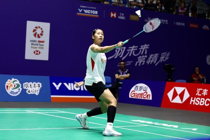 Tunggal putri wakil Indonesia Putri KW. Foto : Ist