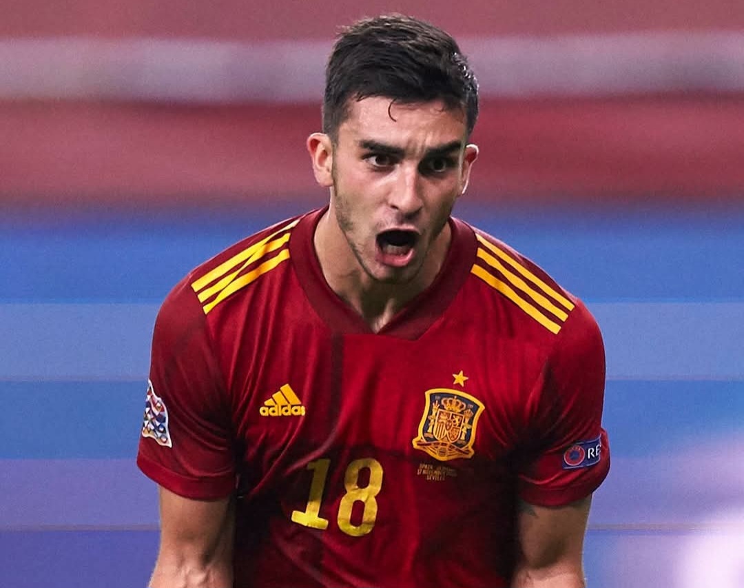 Sang pahlawan Spanyol Ferran Torres. Foto : Ist