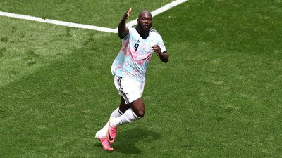 Punggawa Belgia Romelu Lukaku. Foto : Ist