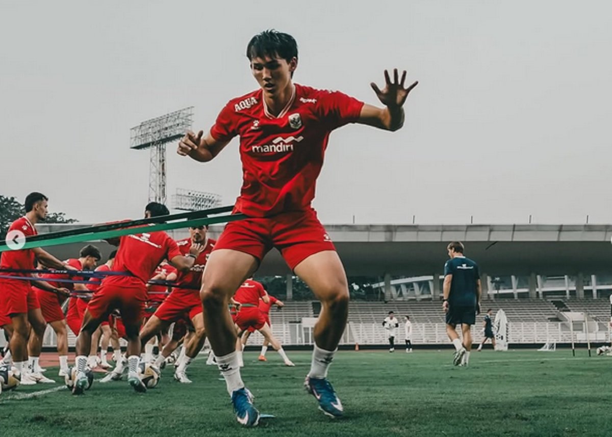 Mitchell Baker sumbang Hattrick untuk kemenangan Timnas 5-1 dari Kamboja. Foto : Ist