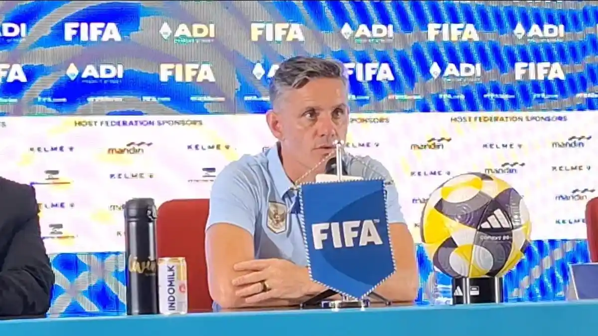 Pelatih Timnas John Herdman. Foto : Ist
