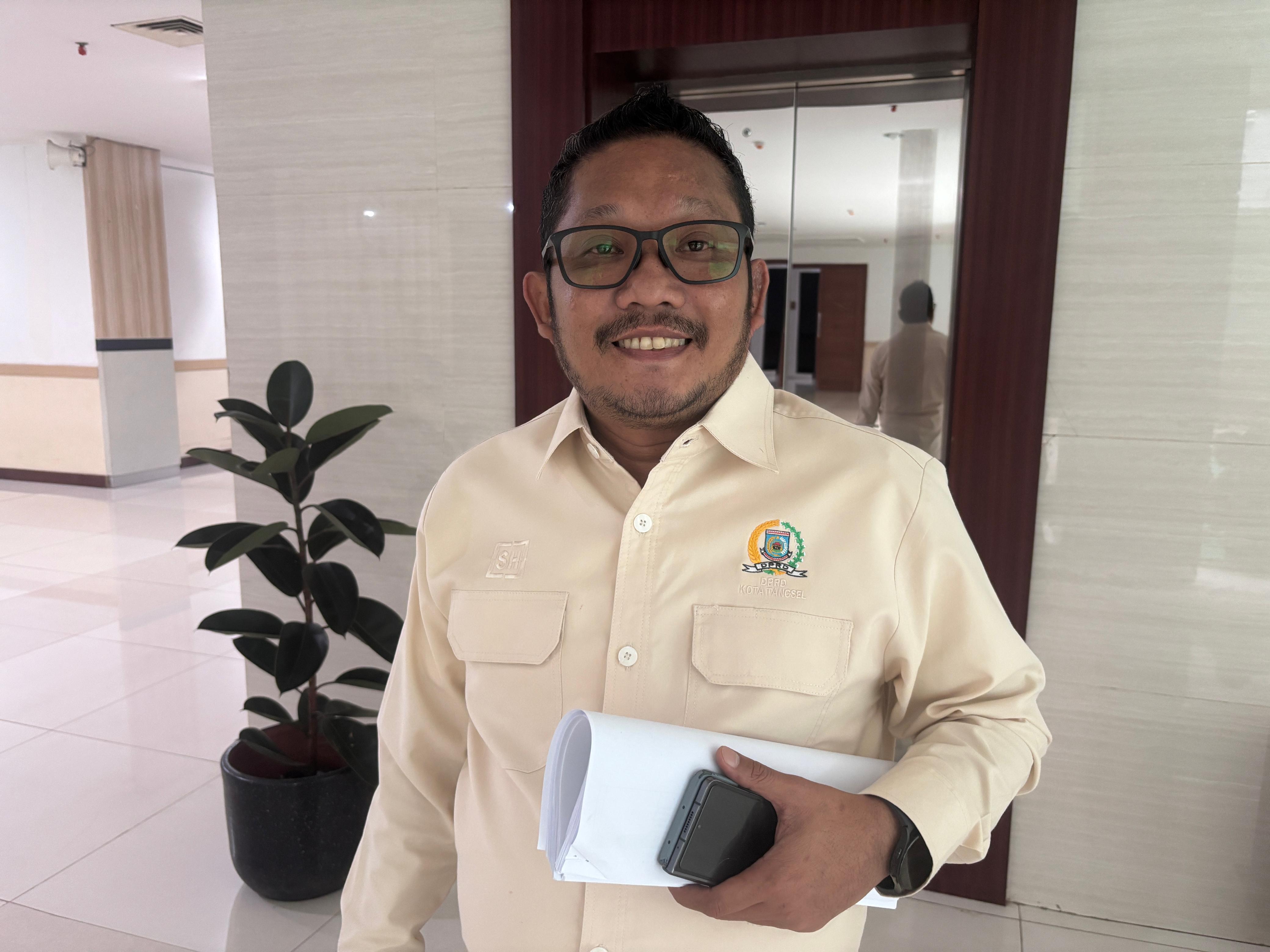 Sekretaris Fraksi PDI Perjuangan DPRD Kota Tangerang Selatan, Syamsul Heriyanto