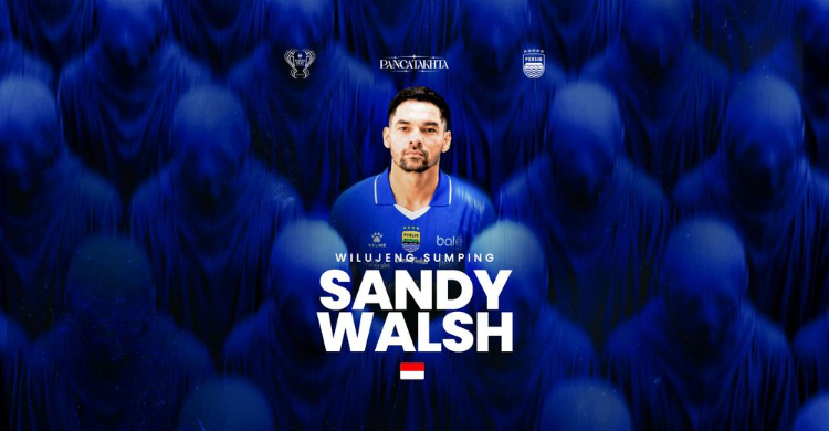 Punggawa baru Persib Sandy Walsh. Foto : Ist