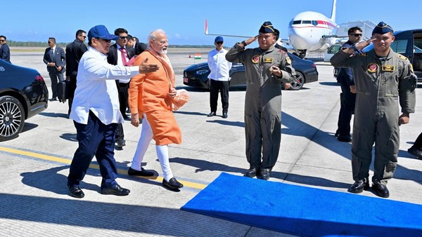 Presiden Prabowo dan PM India Narendra Modi. Foto : Ist