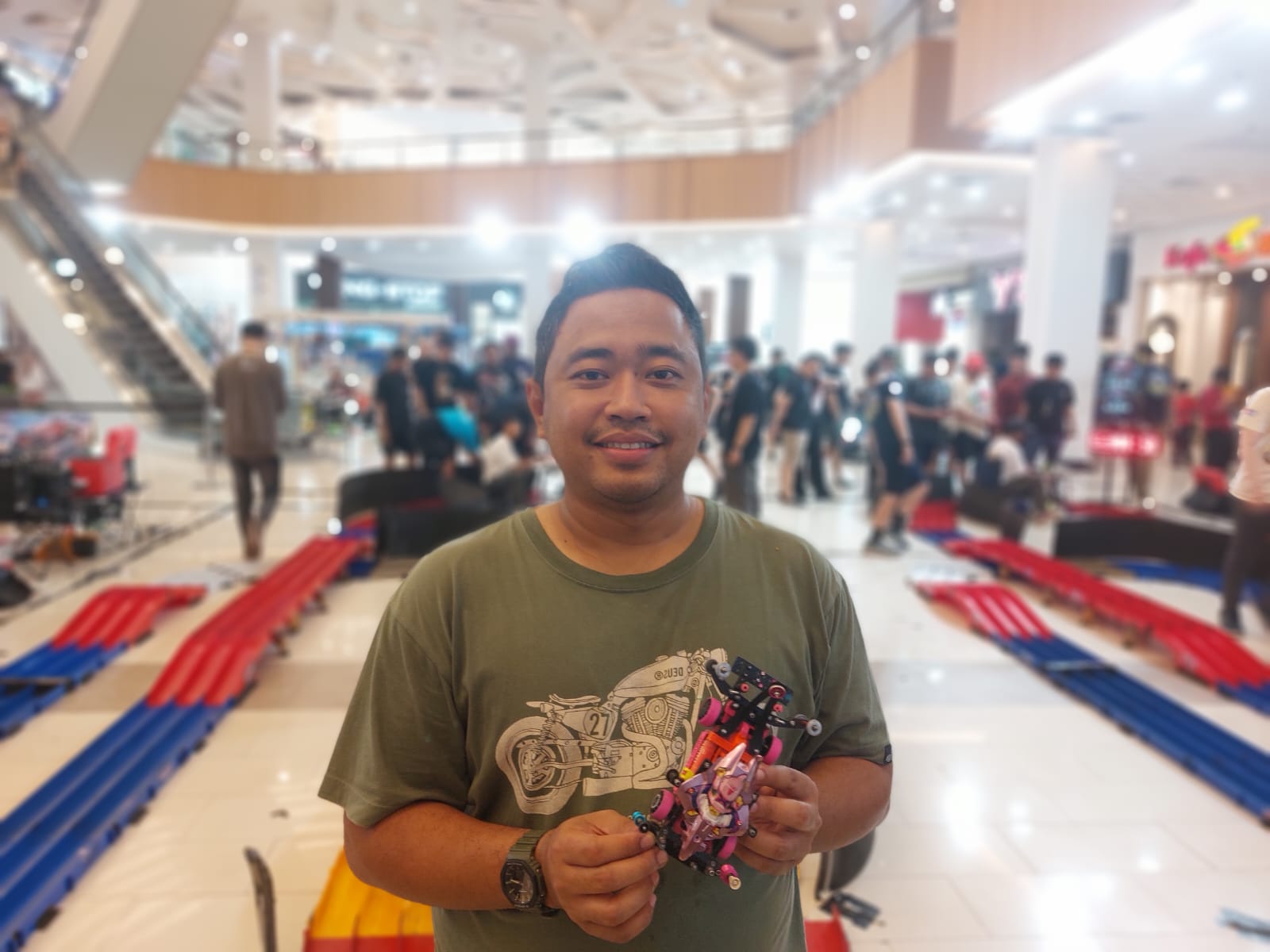 Ketua Panitia yang juga Kepala Bidang Mini 4WD Ikatan Motor Indonesia (IMI) Kota Tangsel, Heris Cahya Kusuma. (Ist)